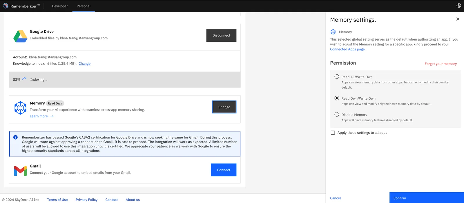 Interacting with Rememberizer GPT Apps